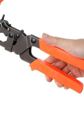 9		 Leather Belt Hole Punch Drill Plier Eyelet Spin Se