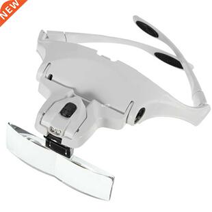 Elder Dentist Tailor Embroidery Worker Reading Led Eyes Prot