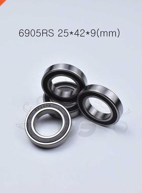 Bearing1pcs 6905RS 25*42*9(mm) chrome steel rubber Sealed Hi