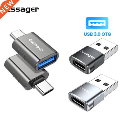 Essager Type C To USB OTG apter USB 3.0 To USB C Male Con