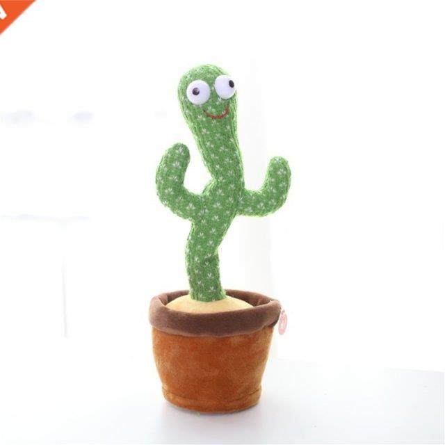 Dancing Cactus Toy Electronic Shake Dancing Toy With The Don