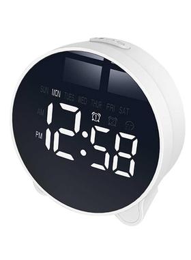 LED Digital Alarm Clock with Dual Alarm Snooze Time Week Dis
