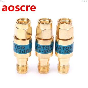 Golden Coaxial Attenuato Male SMA Attenuator Female