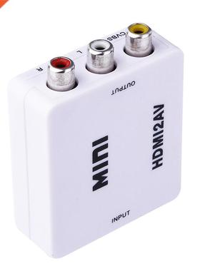 AV To HDMI-compatible Switch Box AV2HDMI Converter Full HD 1