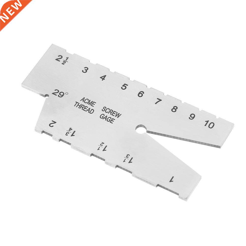 29 Degree Thre Gauge Stainless Steel Screw Grinding Gage