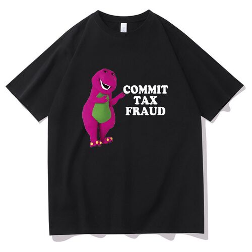 Clothes Commit Tax Fraud Short Sleeve Men Graphic Tshirt- Ru