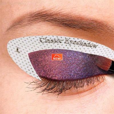 4 Pcs/Set Eye Makeup Quick Eyeliner Eye Shadow Moulds Card D