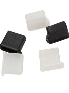 5 Pcs/Set Silicone USB Type A Male Anti Dust Plug Stopper C