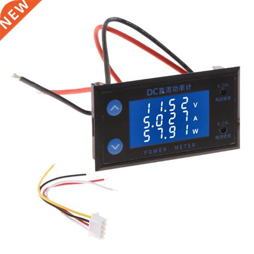DC 0-200V 10A Voltmeter Ammeter Power Meter Voltage Current