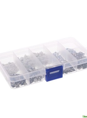 500 Pcs 10 Value Momentary Tactile Push Button Switch Mini M
