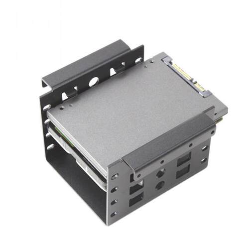 4 Bay 2.5 in SATA HDD SSD to .5 in Bracket Adapter, 2.5 in