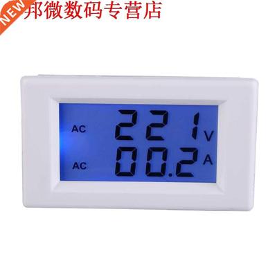 Nauwkeurigheid Lcd AC100-300V 50A Ammeter Voltmeter Meter Te