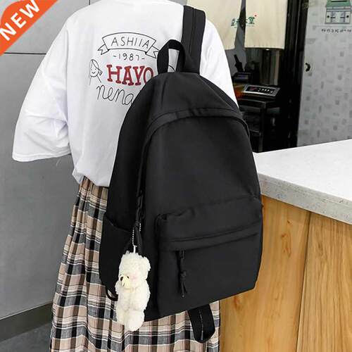 HOCODO Simple Femle Bckpck Women Cnvl School Bg For Te
