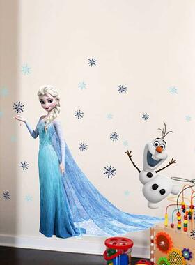 Cartoon  Frozen 2 Princess Elsa Anna Wall ers Girl Childr