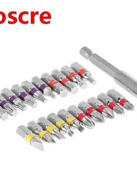 20 Pcs Torx Flat Hex Screwdriver Bit Set PH Head Color Coded