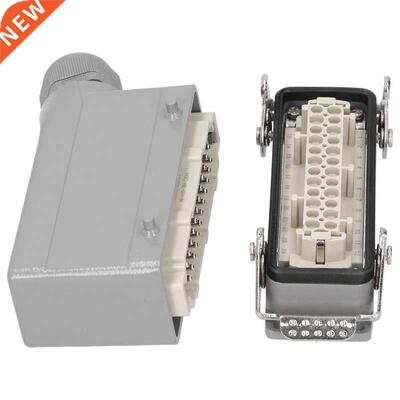 Heavy Duty Connectors 24 Contacts Side Out Waterproof Indust
