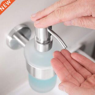 Wall Mounted Soap 200ml Manual Steel Dispenser Pre Stainless