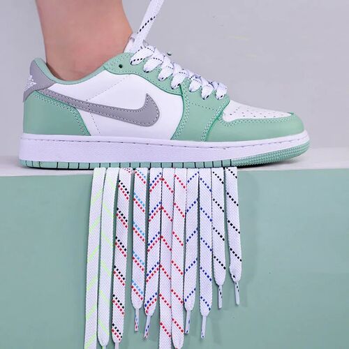100 120 150cm Tie Dye Shoelaces Cartoon Printing Fashion Wom