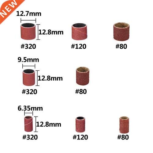 Sanding Drum Kit 338pcs #60 #120#320 Sanding Band with 3/8