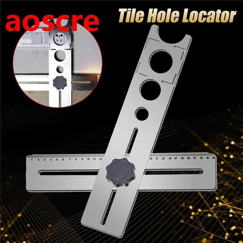 Multi-Functional Stainless Steel Ceramic Tile Hole Locator R