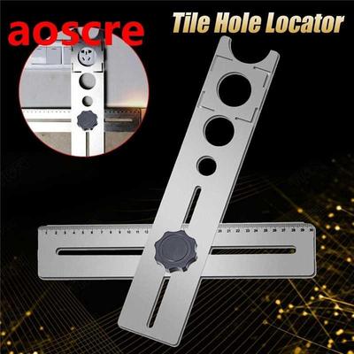 Multi-Functional Stainless Steel Ceramic Tile Hole Locator R