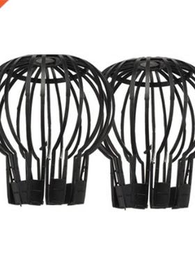 2PCS Gutter Guard Downspouts Filter Strainer Preventing Leaf