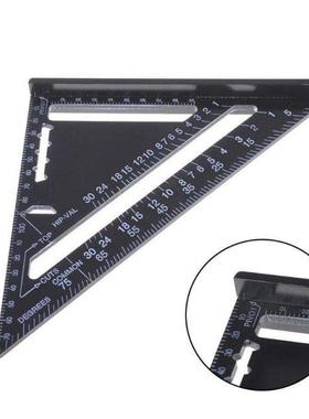 7inch Triangle Ruler For Woodworking Measuring Tool Quick Re