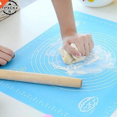 Large Slcone Mat Ktchen Kneadng Dough Bakng Mat Cookng