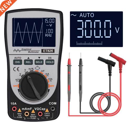 Portable Digital Multimeter Oscilloscope 4000 Counts 20KHz B