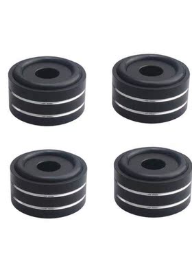 4PCS 30mm x 15mm Machined Full Aluminum Amplifier Feet PC Ch