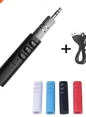 Bluetooth 4.2 Audio Receiver Adapter Collar Clip 3.5mm Jack