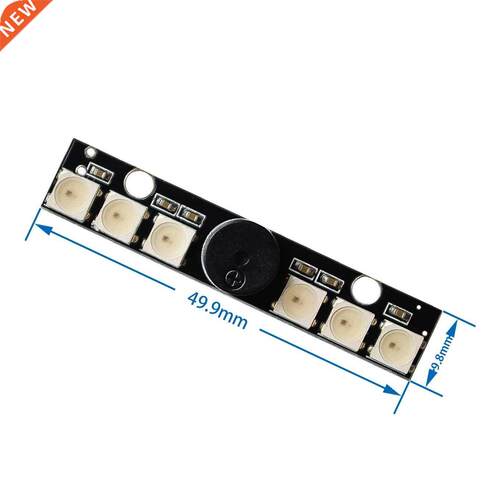 WS2812B LED & 5V Actve Buzzer 6*RGB Chps LED ndcator