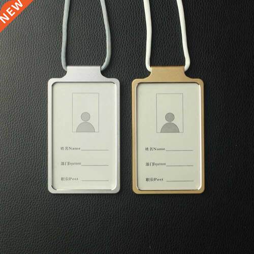 Apple worker IC ID card holder with neck strap in special