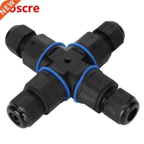 4-Way Junction Box Connector IP68 Waterproof Electric Brass