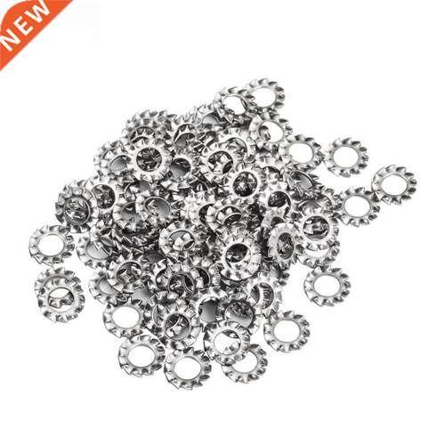 700Pcs Tooth Lock Washers Galvanized Serrated Lock Washer Ex