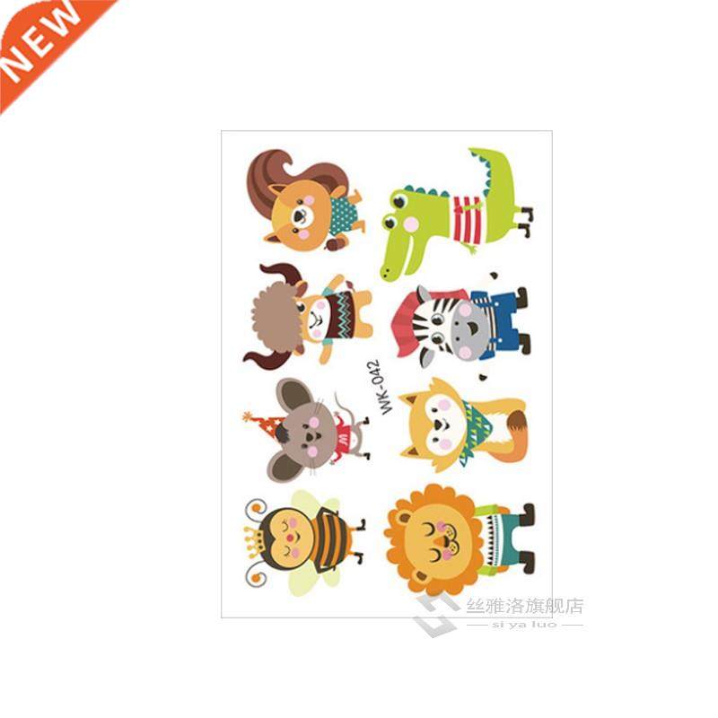 Jungle Party Animal Temporary Tattoos Waterproof Tattoo er S