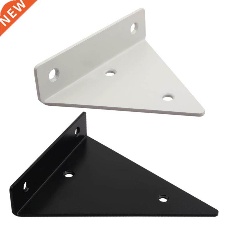2 Pcs Triangular Shape Floating Shelf Brackets Invisible She