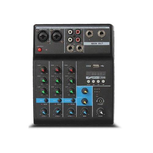 A4 Sound Mixing Console luetooth-compatile US Record Comp
