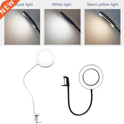8X LED Magnifying Desk Lamp with Clamp 3 Color Modes 23&quot