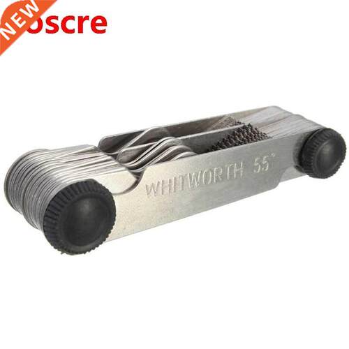 52Pcs Screw Pitch Gauge 60 Degree Steel Thread Measuring Gag