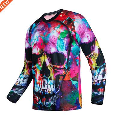 motorcycle mountain bike team downhill jersey MTB Offroad b