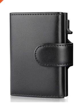 2022 Fashion Aluminum Credit Card Wallet RFID Blocking Trifo