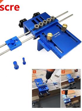 08400 Log Tenon Hole Punch Combo Triple Punch Locator Woodwo