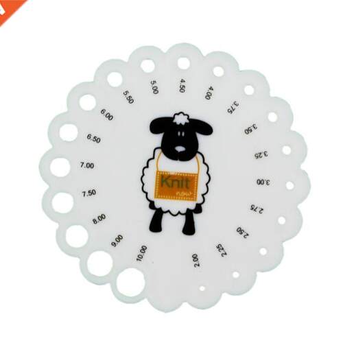 Knitting Tools Round Sweater Needle Ruler High Quality Plast