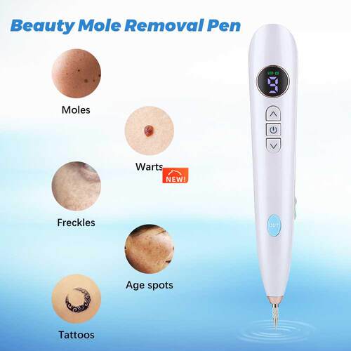 Skin Tag Remover Wart Berrugas Eliminator Lcd Plasma Pen Pap