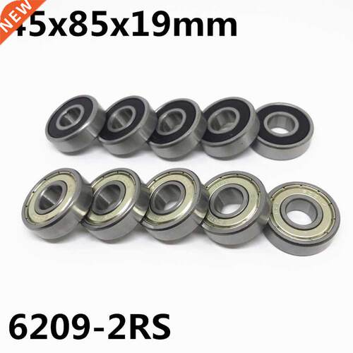 5pcs 6209-2RS ball bearing 45x85x19 mm deep groove ball bear