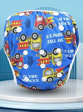 Funny Good Elasticity Swimming Diaper Baby Swimming Trunks A