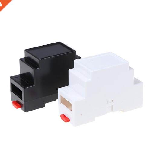 Plastic Electronics Box Project Case DIN Rail PLC Junction B