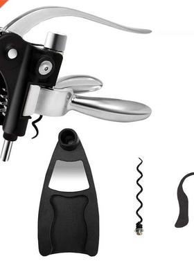 Red Wne Corkscrew Rabbt Wne Corkscrew Set, wth Fol Cutt