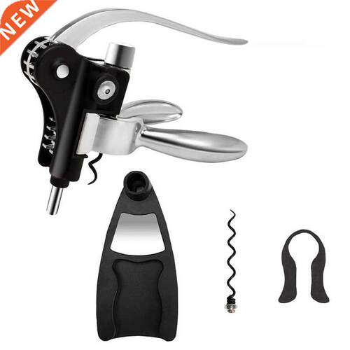 Red Wne Corkscrew Rabbt Wne Corkscrew Set, wth Fol Cutt